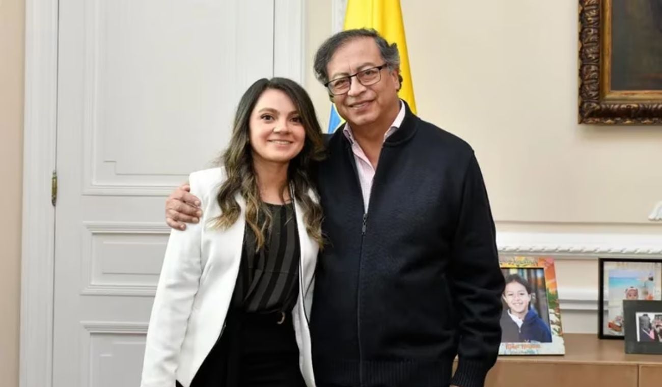 María Paula Fonseca y Gustavo Petro