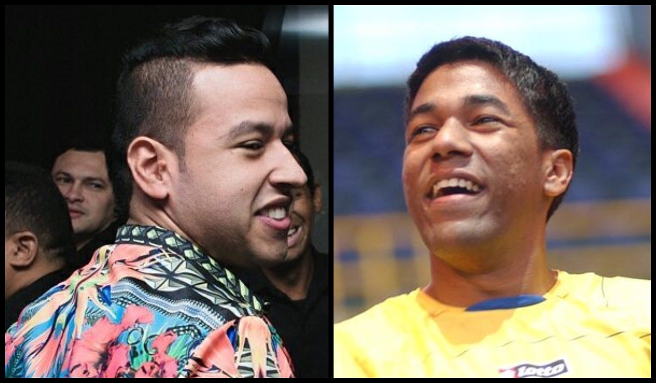 Martín Elías y Kaleth Morales