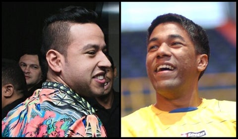 Martín Elías y Kaleth Morales