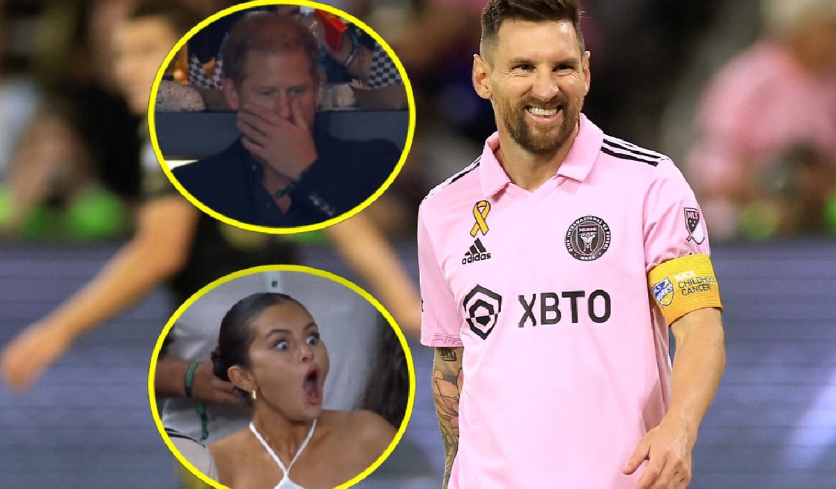 El príncipe Harry y otros famosos pagaron dineral para ver a Messi
