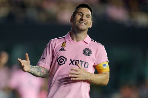 Lionel Messi, en Fort Lauderdale, Florida, en el juego de Toronto FC contra Inter Miami CF el 20 de septiembre de 2023