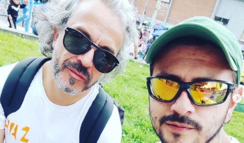 Juan Daniel Oviedo y su novio