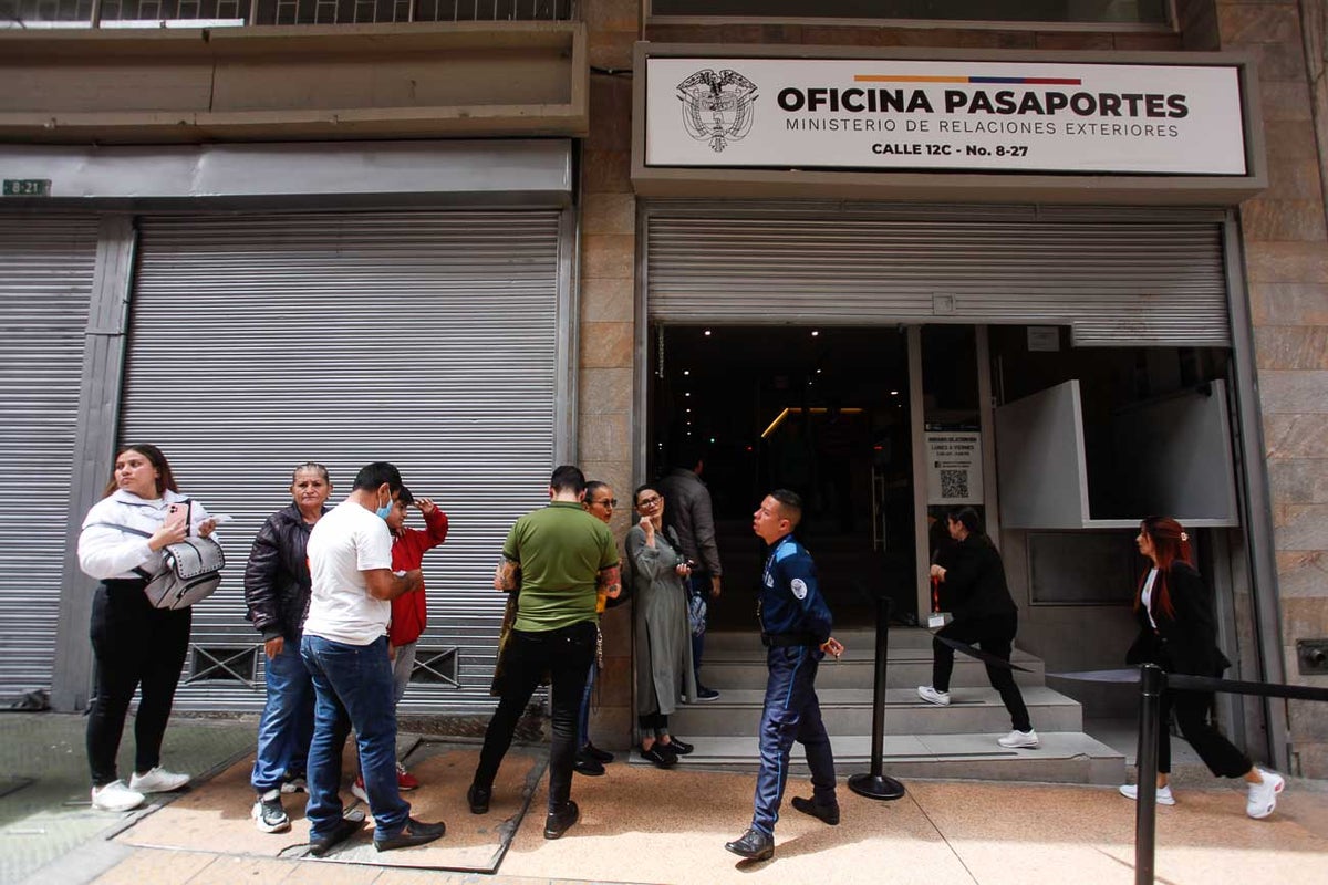 Congestión por trámite de pasaportes