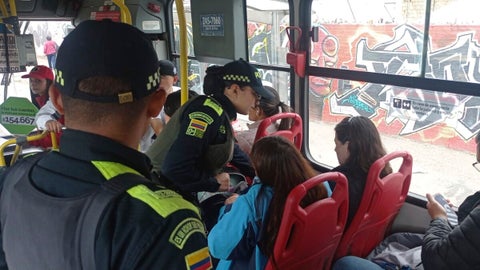Pelea en SITP