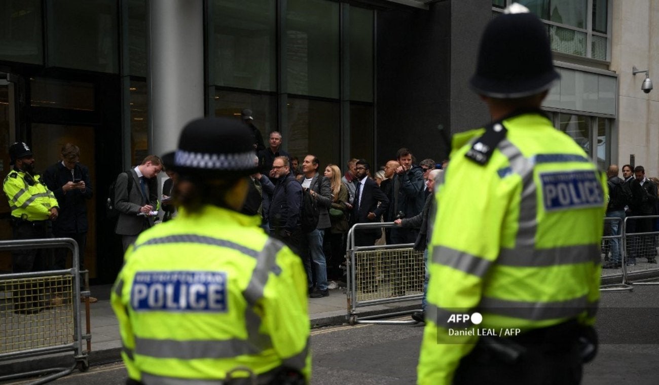 Policías de Londres
