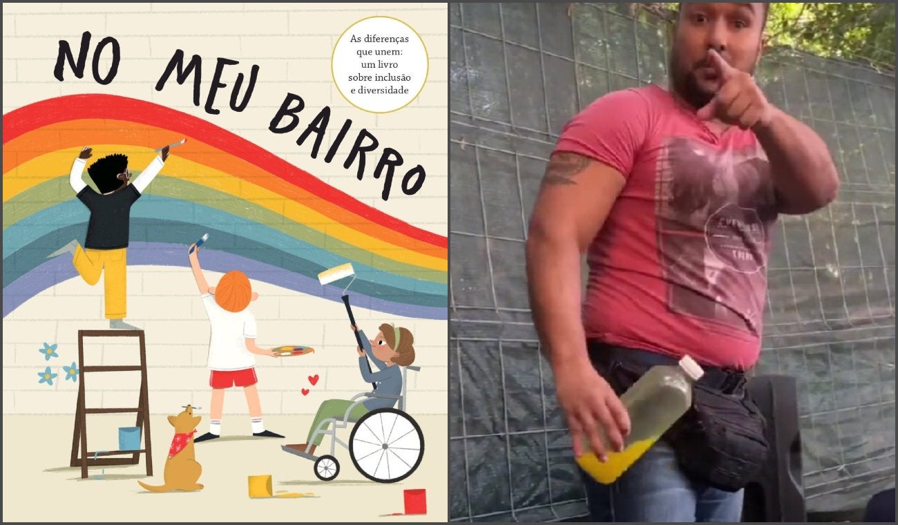 Protesta contra libro escrito en lenguaje inclusivo