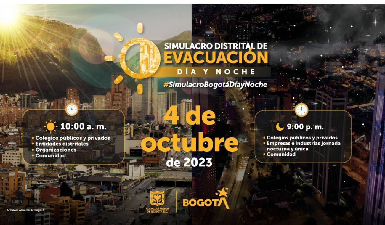 simulacro de evacuación nocturno
