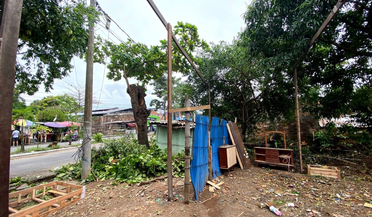 Vendaval en Barrancabermeja, Santander