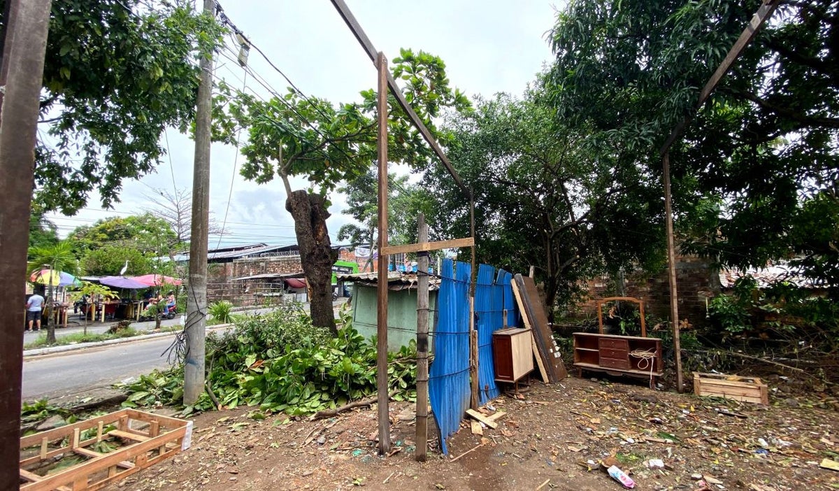 Vendaval en Barrancabermeja, Santander