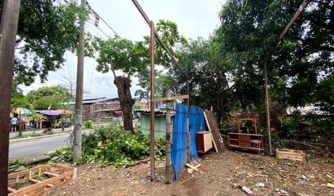 Vendaval en Barrancabermeja, Santander