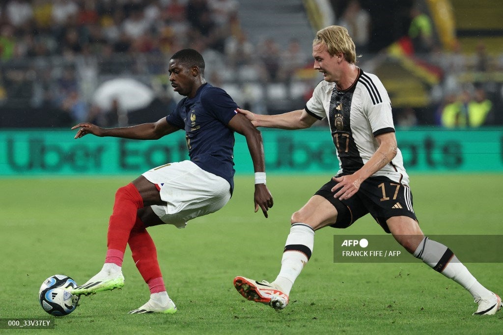 Alemania derrotó a Francia y se sacude de su mal momento