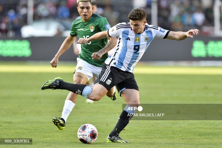 Argentina no extrañó a Messi y goleó a Bolivia en La Paz