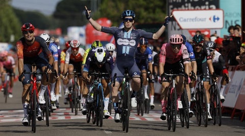 Vuelta a España 2023: Alberto Dainese ganó la etapa 19
