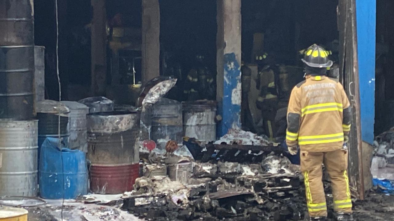 Incendio en Bogotá