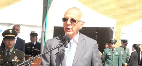 Ministro de Defensa Iván Velásquez