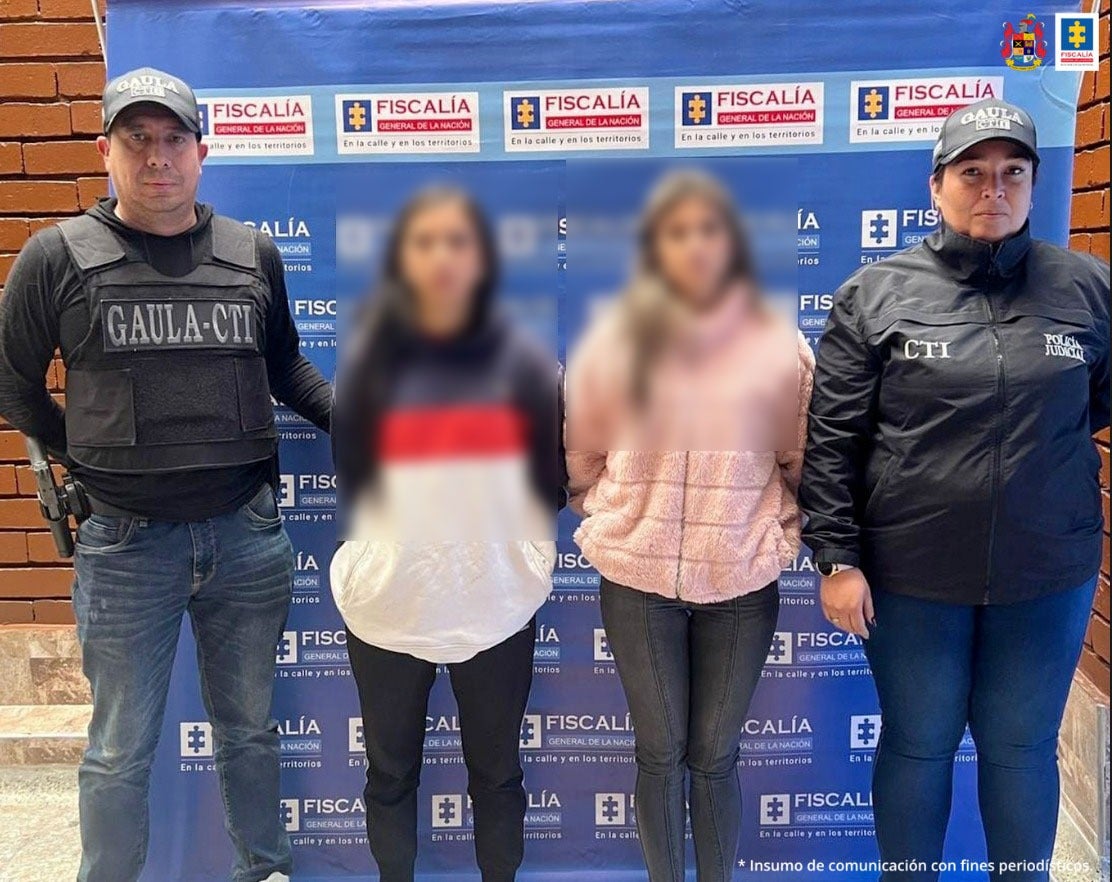 Mujeres capturadas por presunto secuestro