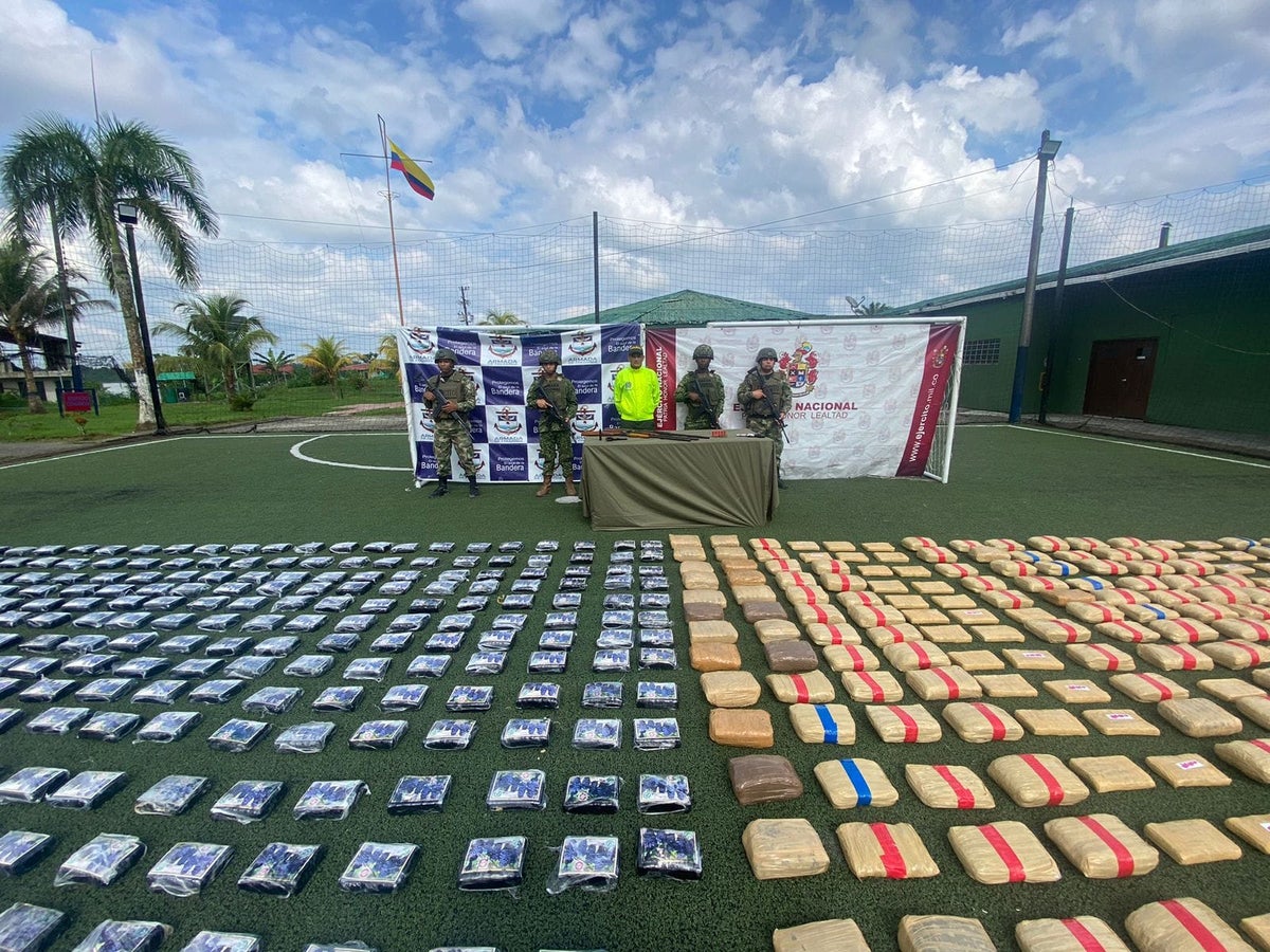 Más de 3 toneladas de marihuana fueron incautadas a las disidencias al norte del Cauca