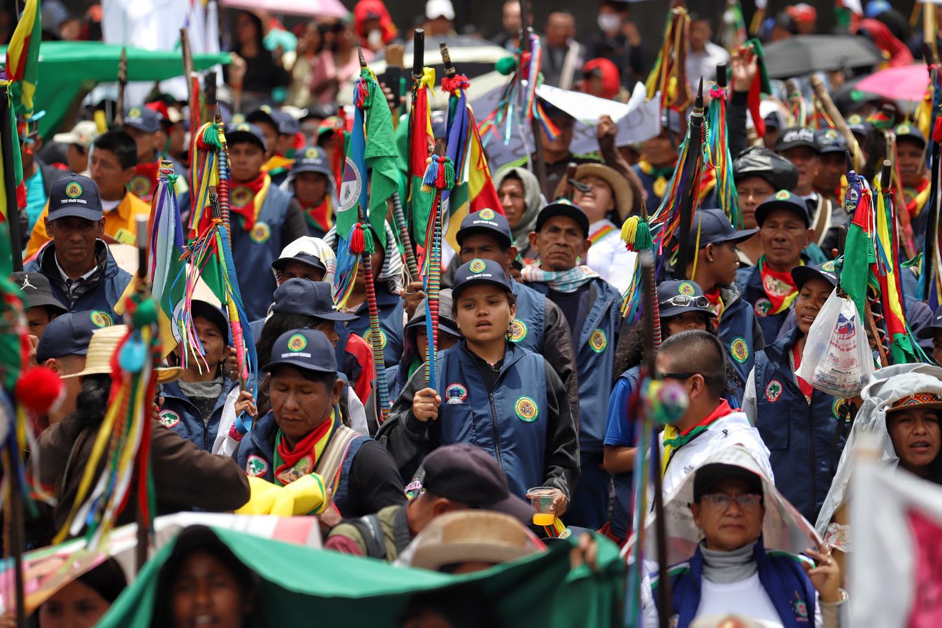 Día de marchas en Colombia: así avanzan movilizaciones