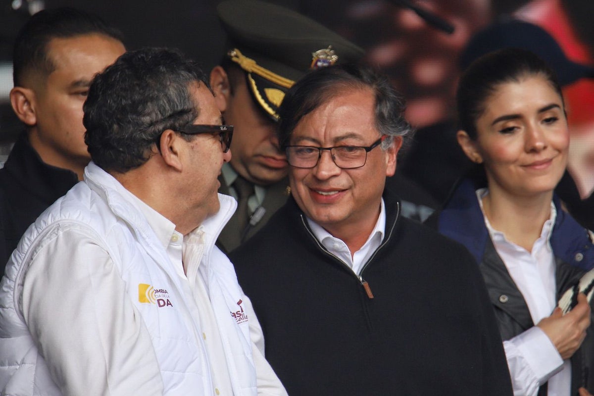 Gustavo Petro en marchas