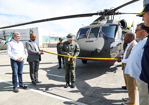 Estados Unidos entrega tres aeronaves a Colombia para la lucha contra el narcotráfico