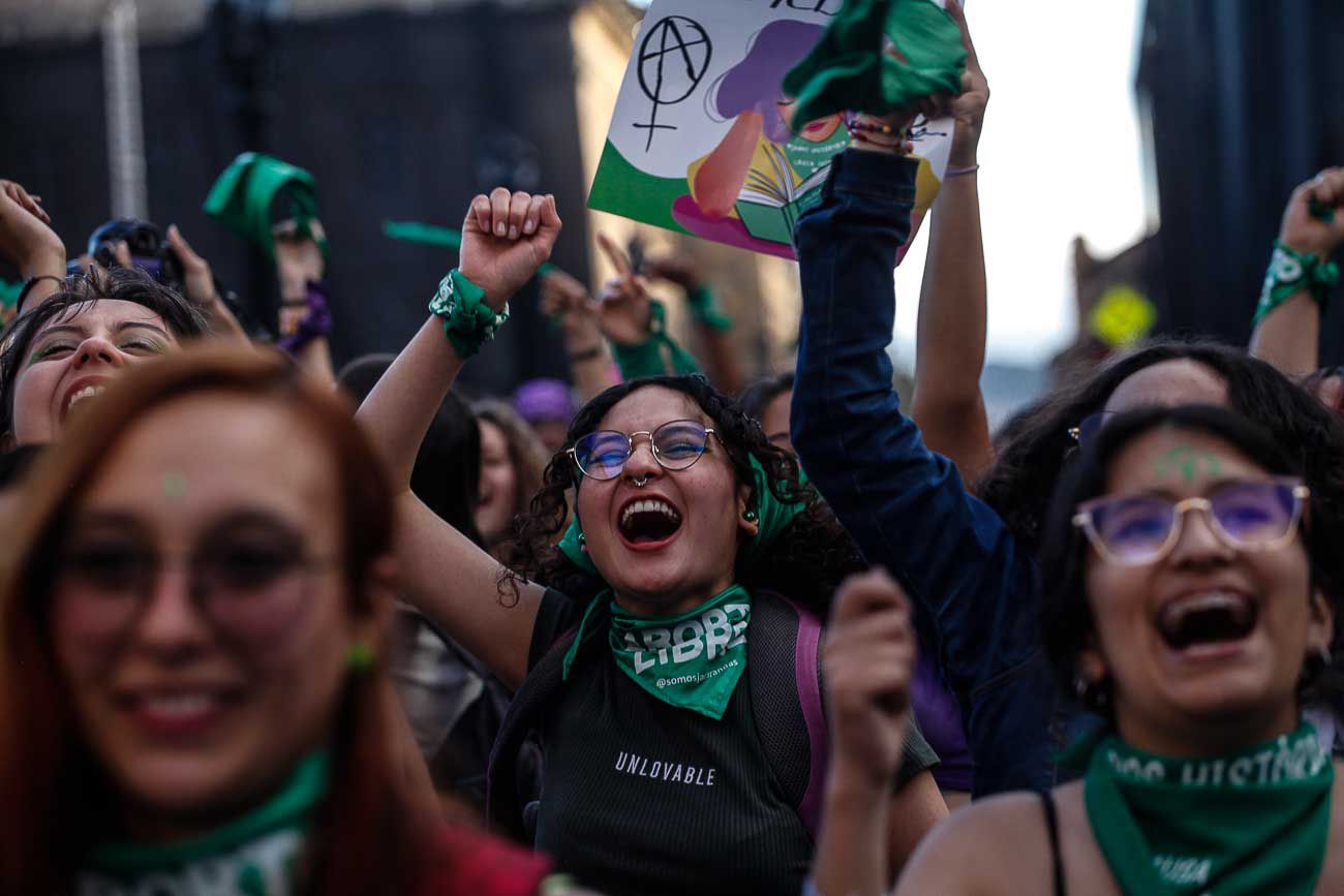Feministas en Bogotá