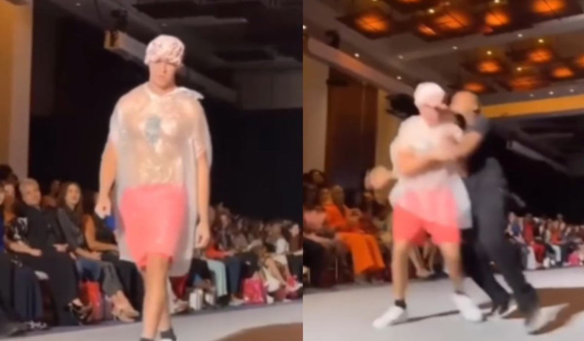 Youtuber se metió en pasarelas de moda de nuevayork