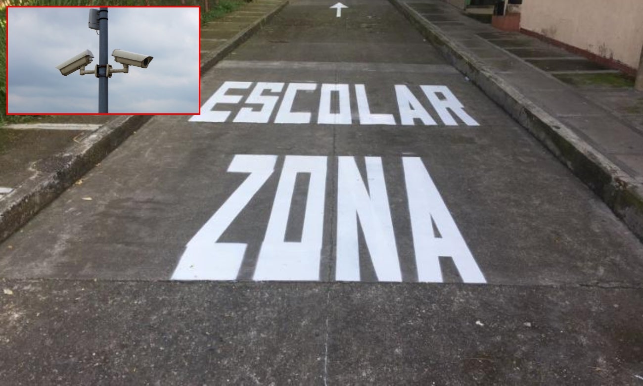 Fotomultas en zonas escolares para conductores imprudentes