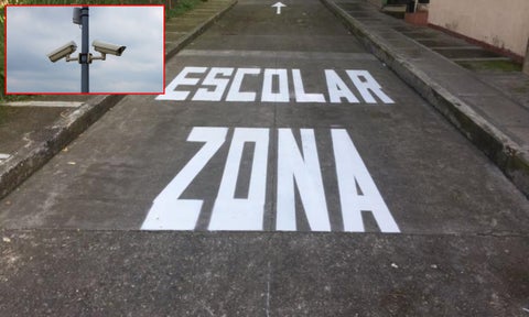 Fotomultas en zonas escolares para conductores imprudentes