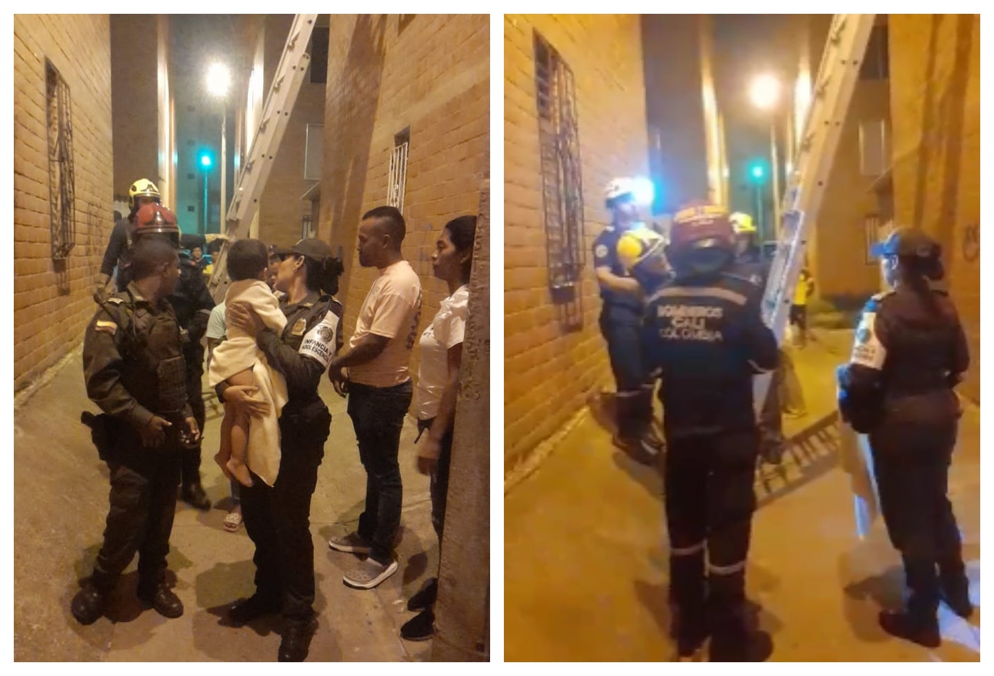 Abandono de menor en Cali