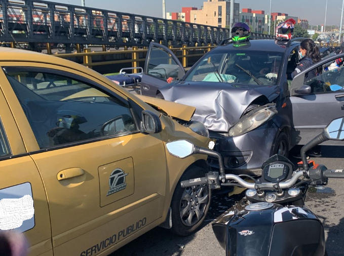 Accidente en Bogotá