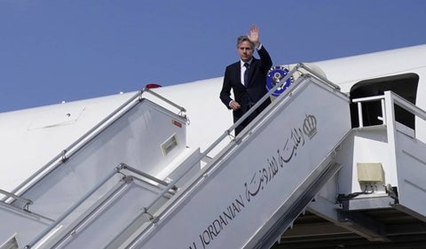 Antony Blinken llega a Israel