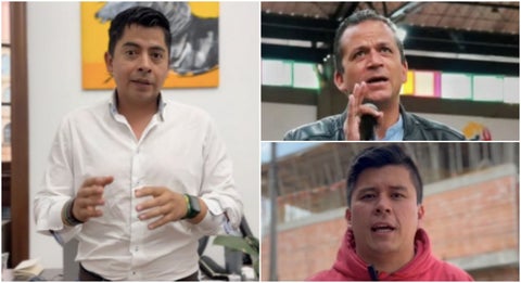 Ariel Ávila contra Juan Carlos Saldarriaga y Danny Caicedo