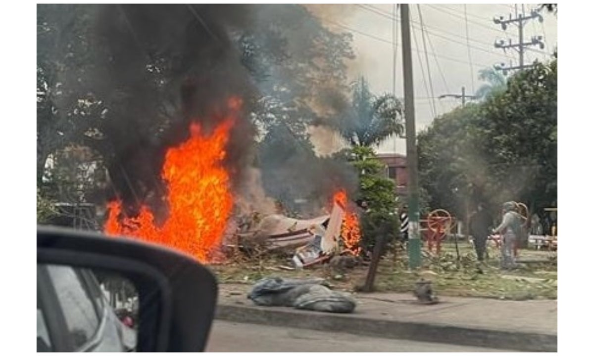 Accidente de avioneta en Cali: el duro relato del policía