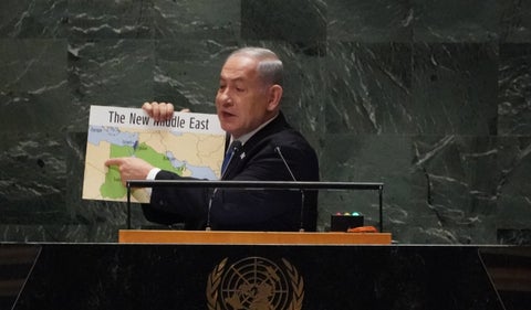 Benjamin Netanyahu, primer ministro de Israel