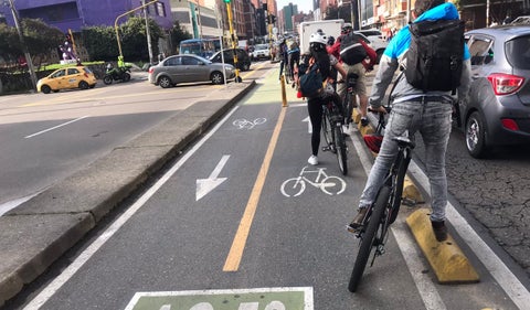 Bicicarril de la Séptima en Bogotá