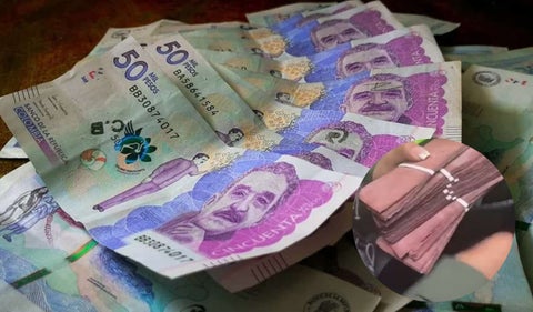 Billetes Colombia.