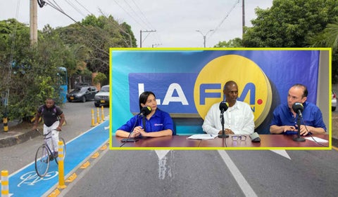 Candidatos a la Alcaldía de Cali hablan de la ciclorruta