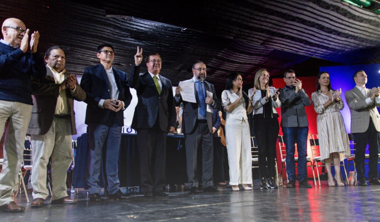 Candidatos en las primarias de la oposición de Venezuela
