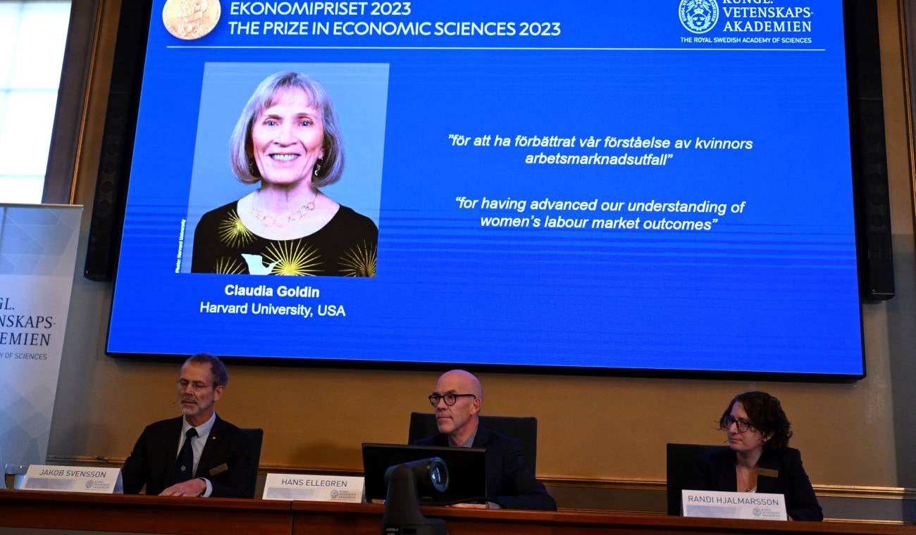 Claudia Goldin, Nobel de Economía