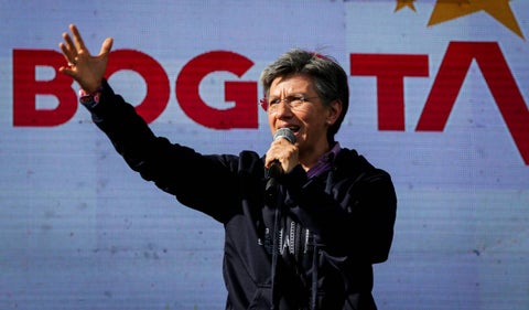 Claudia López, alcaldesa de Bogotá