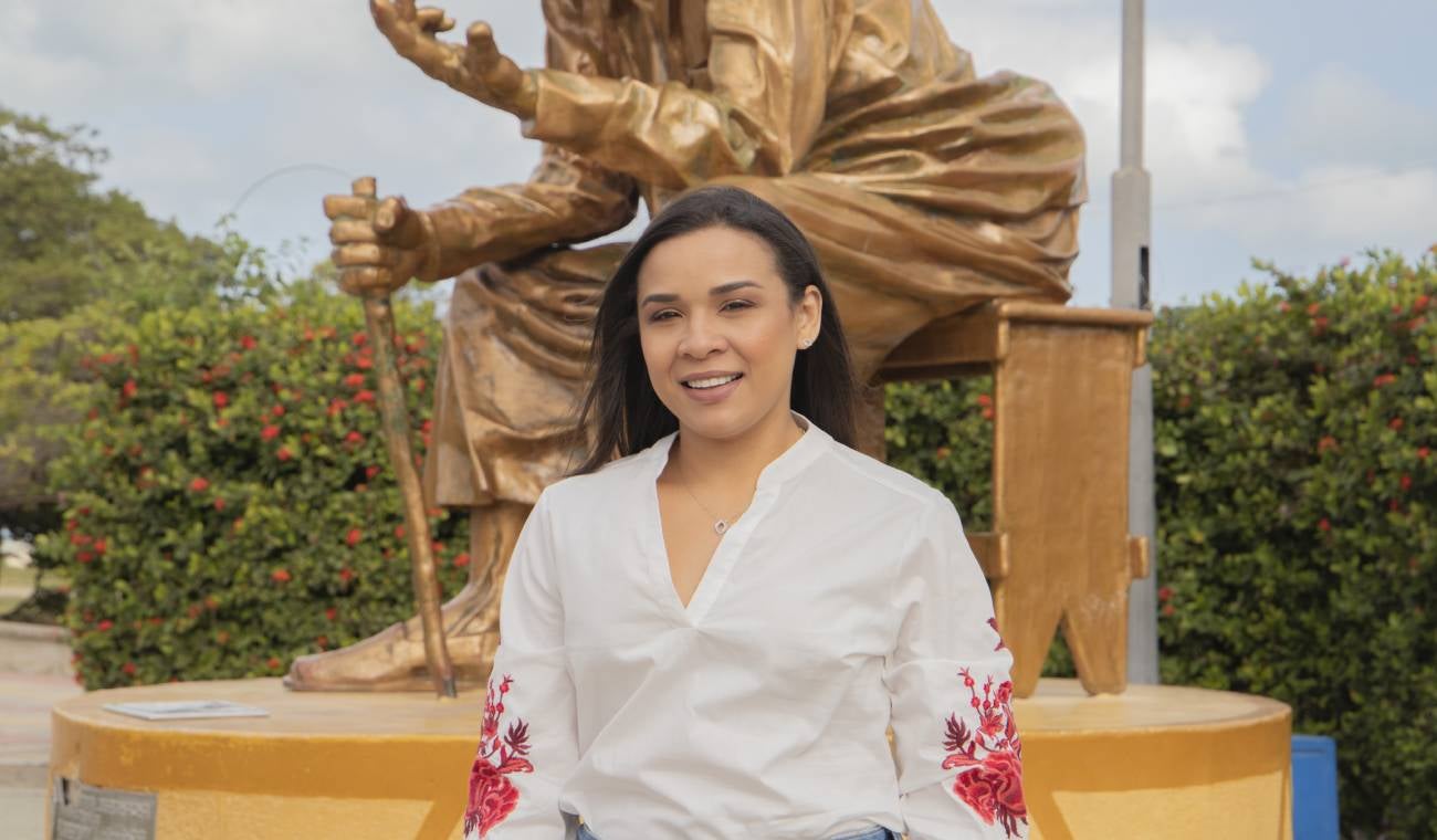 Diala Wilches, gobernadora de La Guajira