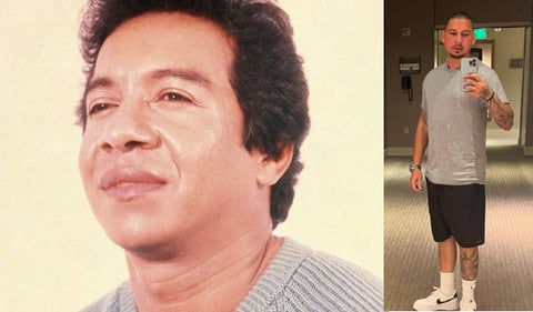 Christopher Carrillo Ramón, hijo no reconocido de Diomedes Díaz, fue criado por Joe Arroyo