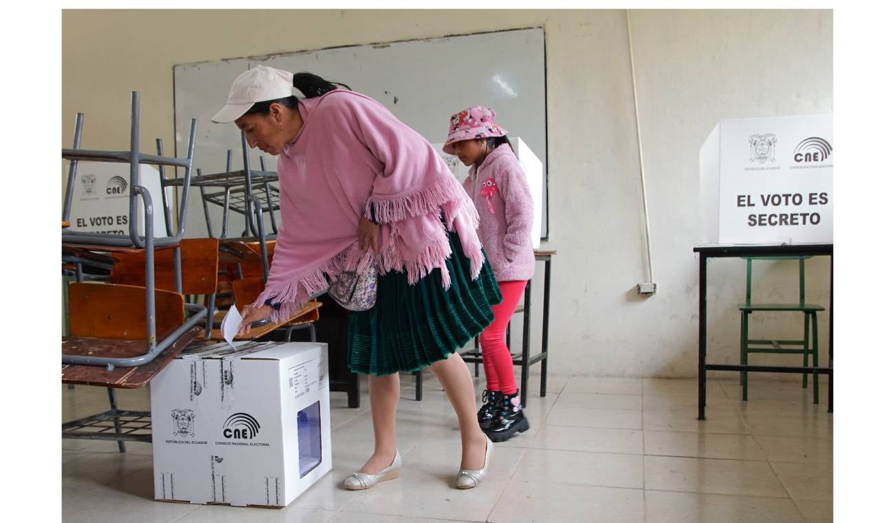 Elecciones en Ecuador 2023: se elige a presidente hasta 2025