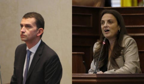 Emilio Tapia y Karen Abudinen