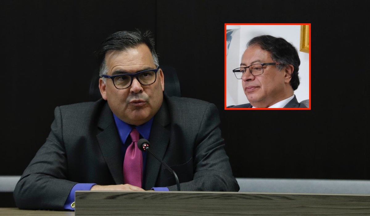 Francisco L. Palmieri, embajador de Estados Unidos en Colombia, y Gustavo Petro