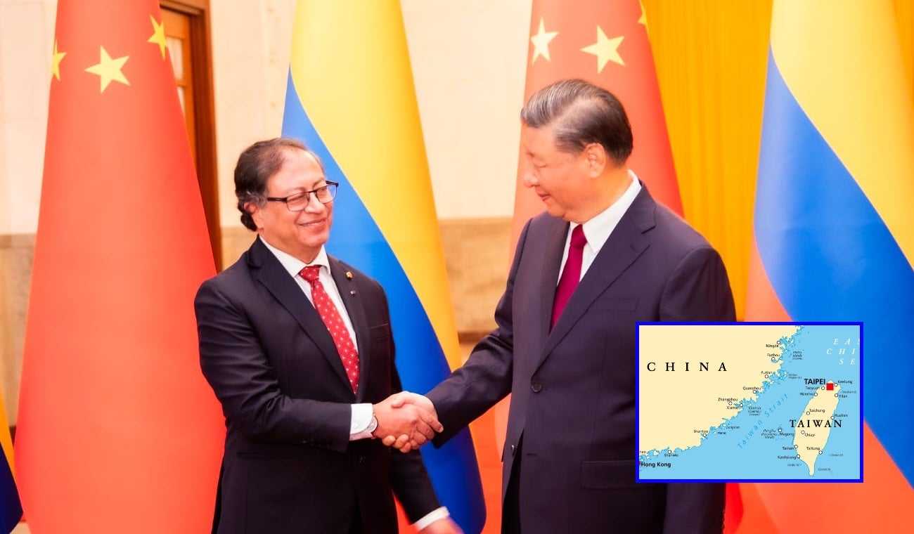 Gobierno de Petro reitera que Colombia no reconoce a Taiwán como Estado independiente