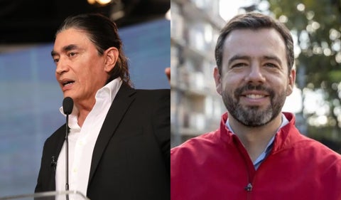 Gustavo Bolívar y Luis Fernando Galán