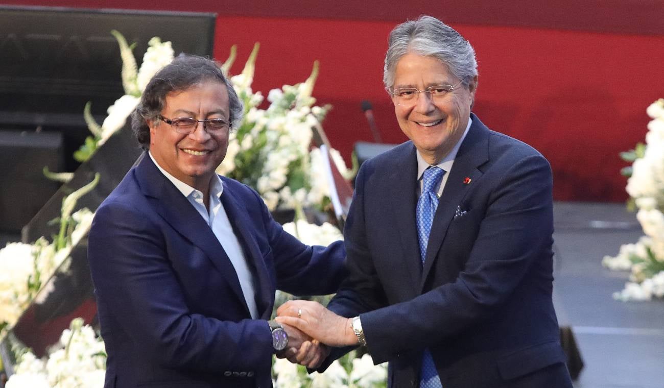 Gustavo Petro y Guillermo Lasso