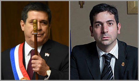 Horacio Cartes y Marcelo Pecci