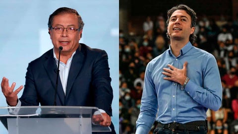 Gustavo Petro y Daniel Quintero